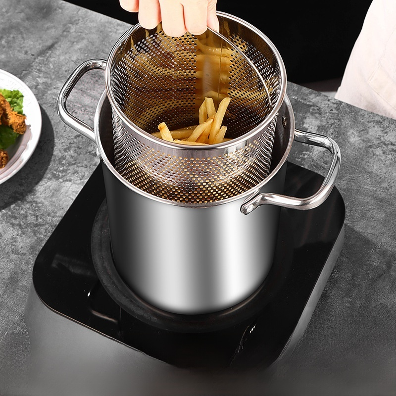 304不鏽鋼鍋和油炸鍋