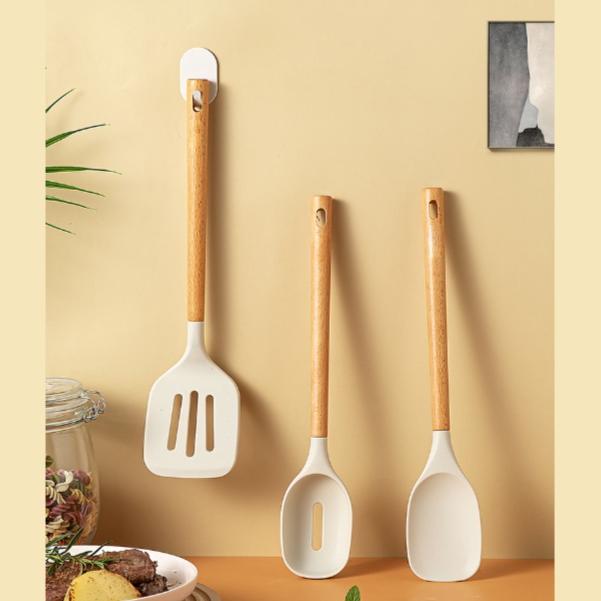 木柄不沾鍋煎鏟炒勺