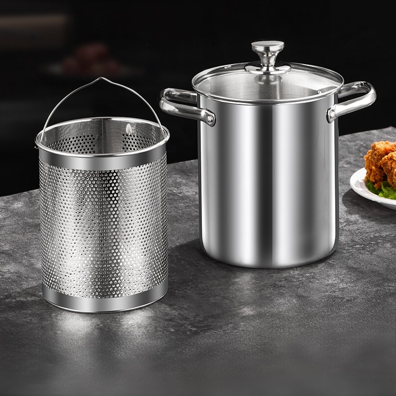 304不鏽鋼鍋和油炸鍋