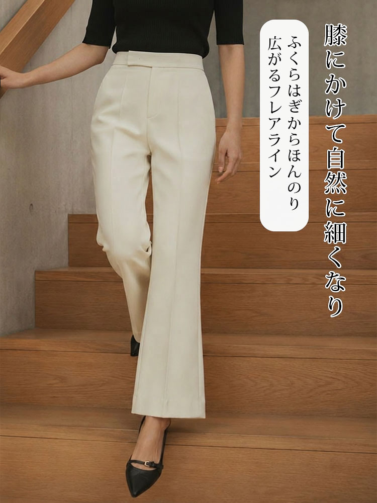 【快適なドレープ平織り生地】大人の女性のための上品で質感のある通勤着-sosove
