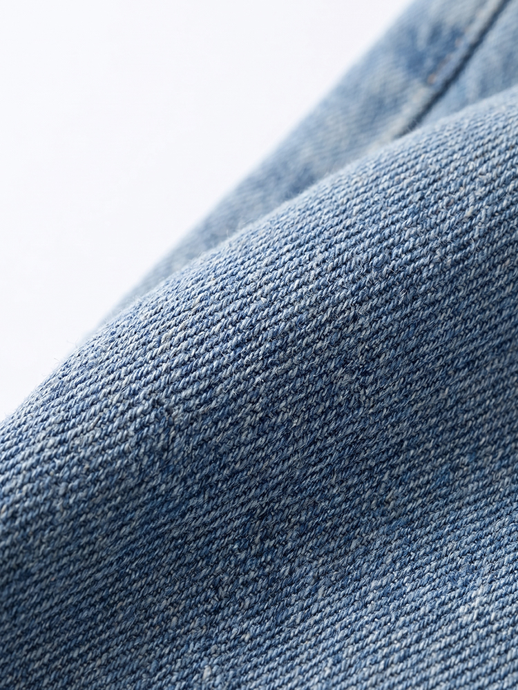 【 ~タイム限定 さらに53%OFF~】斜めボタンワイドデニム｜個性的な斜めデザインでウエストすっきり オールシーズン対応