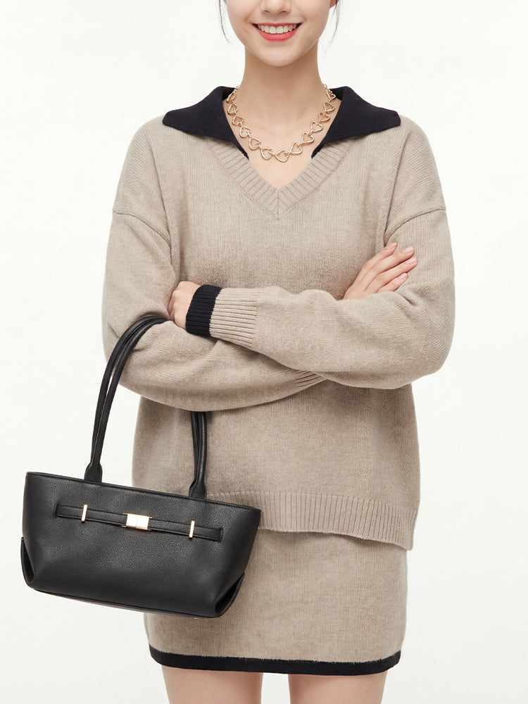 ニットワンピースセットアップ