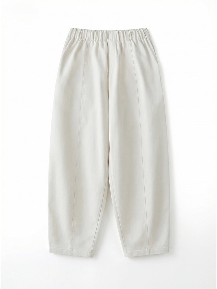【ドレープ感ゆったりワイドパンツ】下半身体型カバーに最適 立体シルエットですっきり着痩せ リラックス＆コーデしやすい