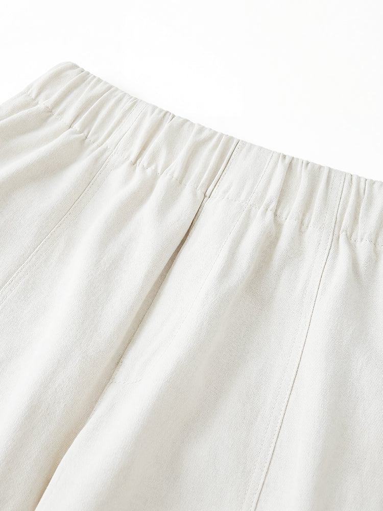 【ドレープ感ゆったりワイドパンツ】下半身体型カバーに最適 立体シルエットですっきり着痩せ リラックス＆コーデしやすい