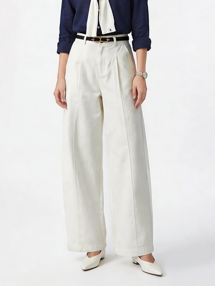 【ゆったりスッキリカジュアルパンツ】ヒップカバー 締め付けない