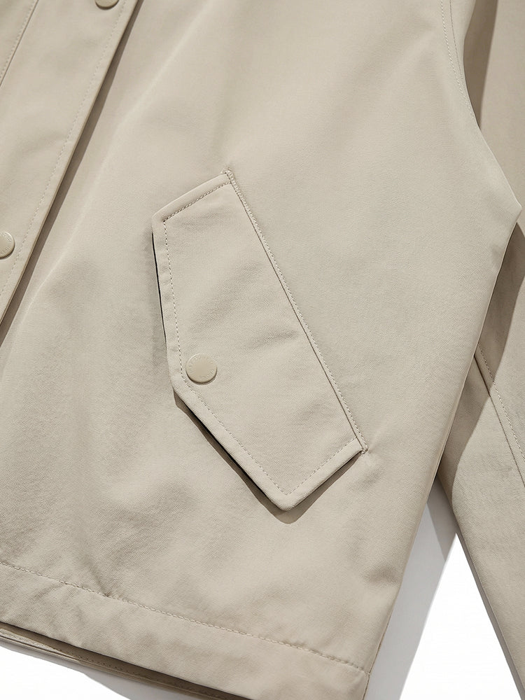 【春用パーカージャケット】無地・カジュアルに着回せるマウンテンパーカー デイリー使いに最適