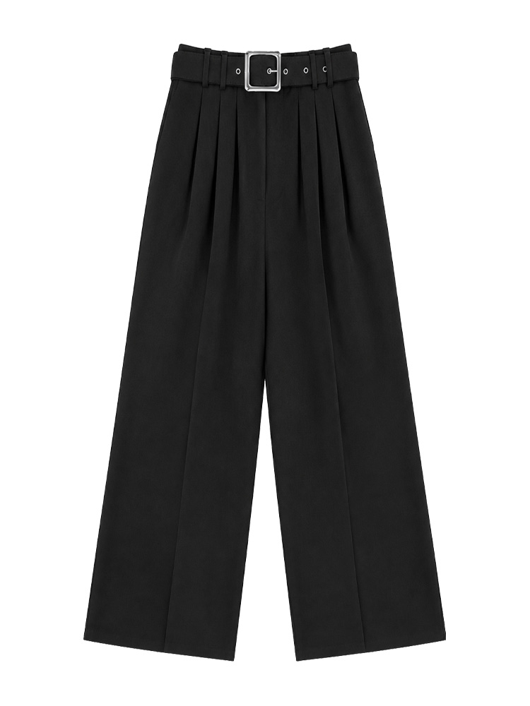 【今だけ5,000円OFF】はくだけで上品見え！ハイウエストワイドパンツで脚長＆体型カバー、在庫わずか
