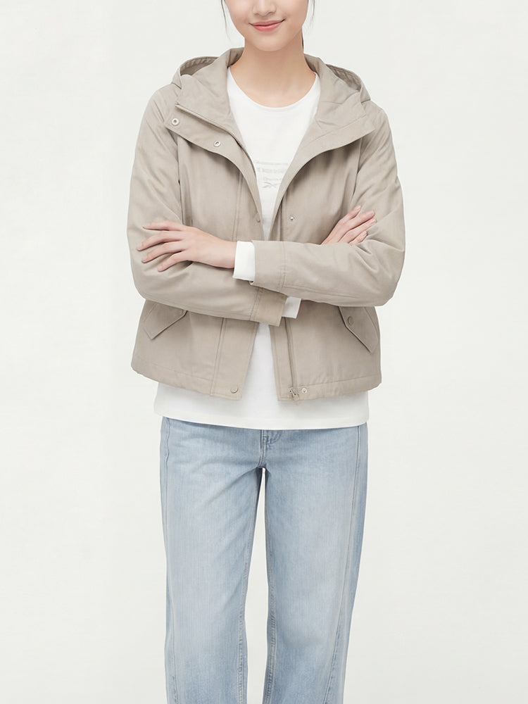 【春用パーカージャケット】無地・カジュアルに着回せるマウンテンパーカー デイリー使いに最適
