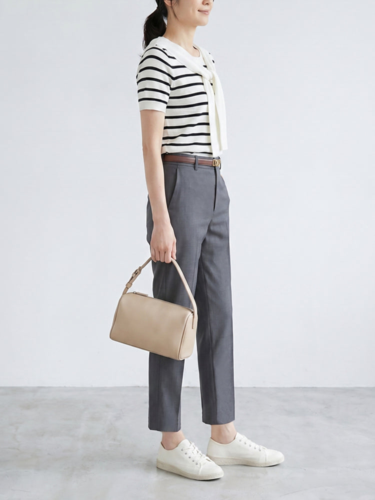 【忙しい日々に必須】伸縮性で楽ちん、洗濯後もキレイ。通勤・外出に大活躍！