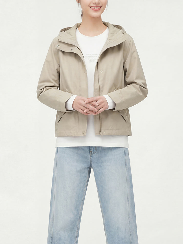 【春用パーカージャケット】無地・カジュアルに着回せるマウンテンパーカー デイリー使いに最適