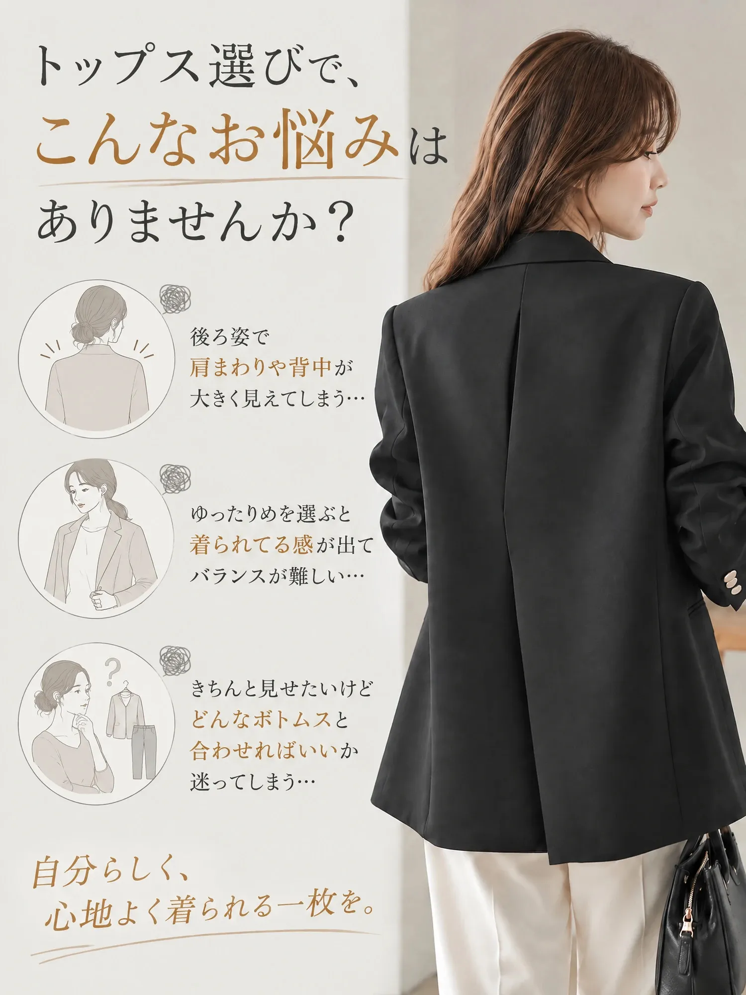 レディース ジャケット 春秋 ラペル付き デザイン性 韓国風 バックスリット 万能 カジュアル テーラードジャケット