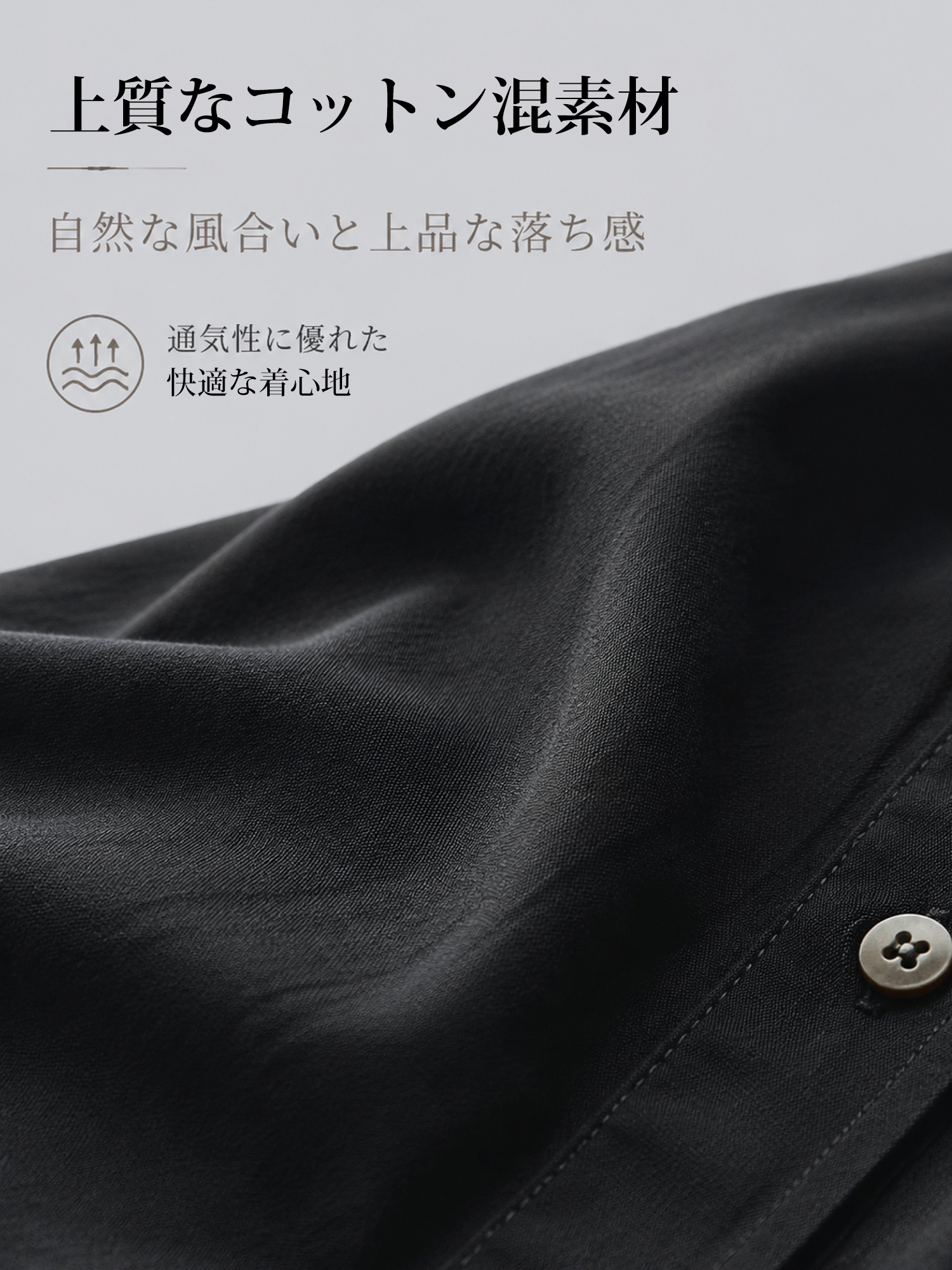 【フロントボタン ギャザーAラインワンピース】