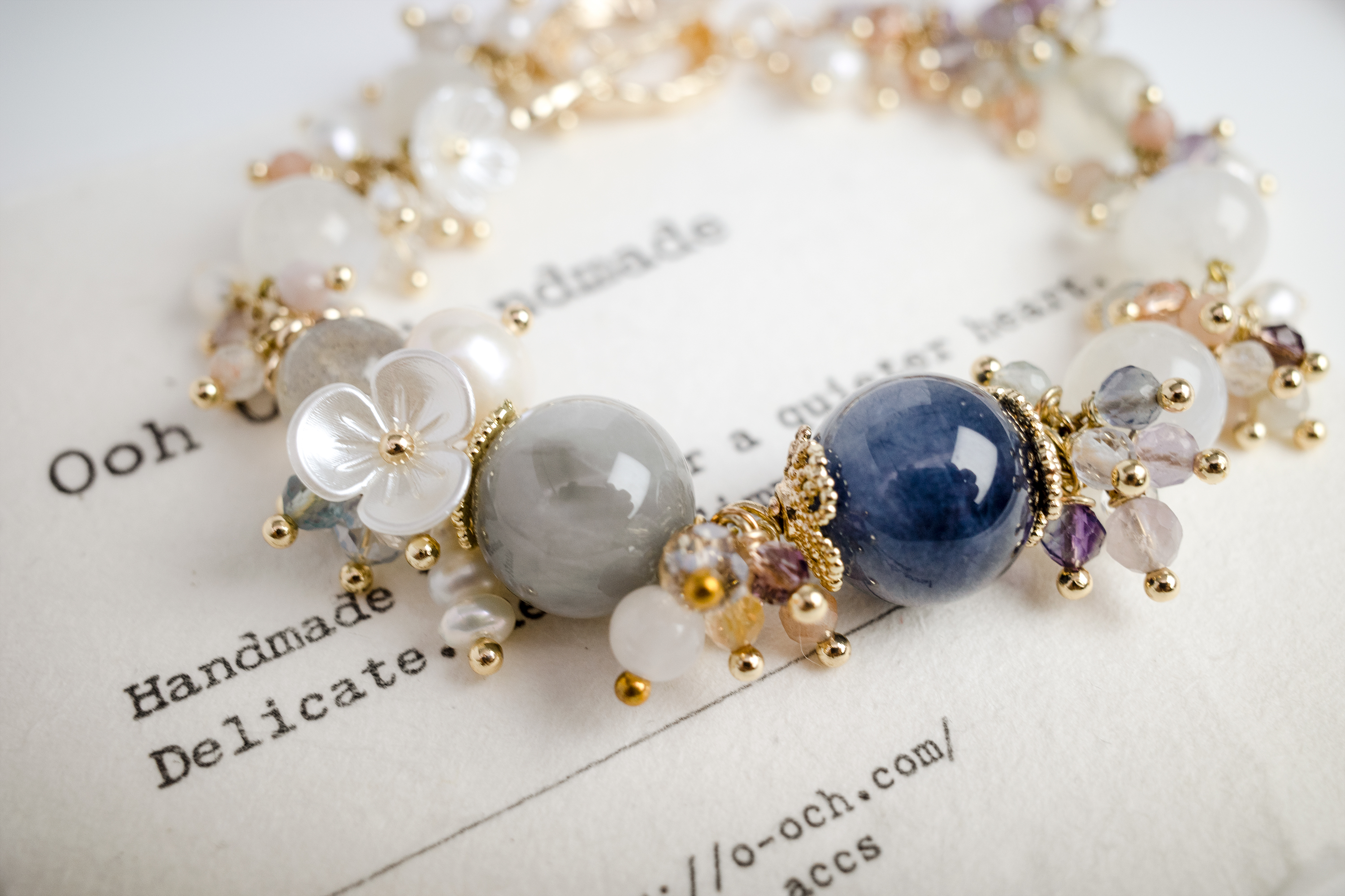 Sunset Glow Gemstone Bracelet