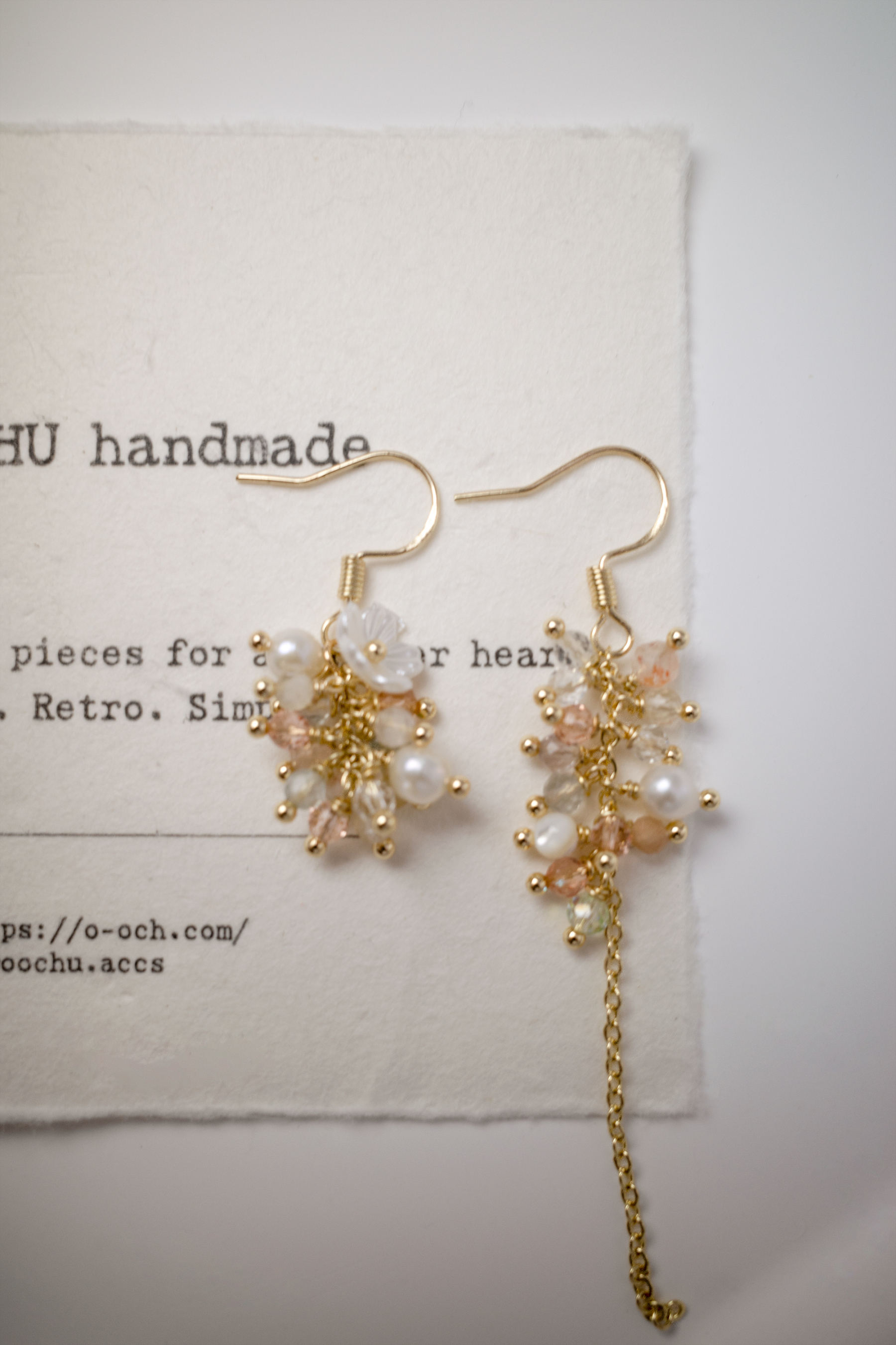 Hakuchuumu handcrafted earrings