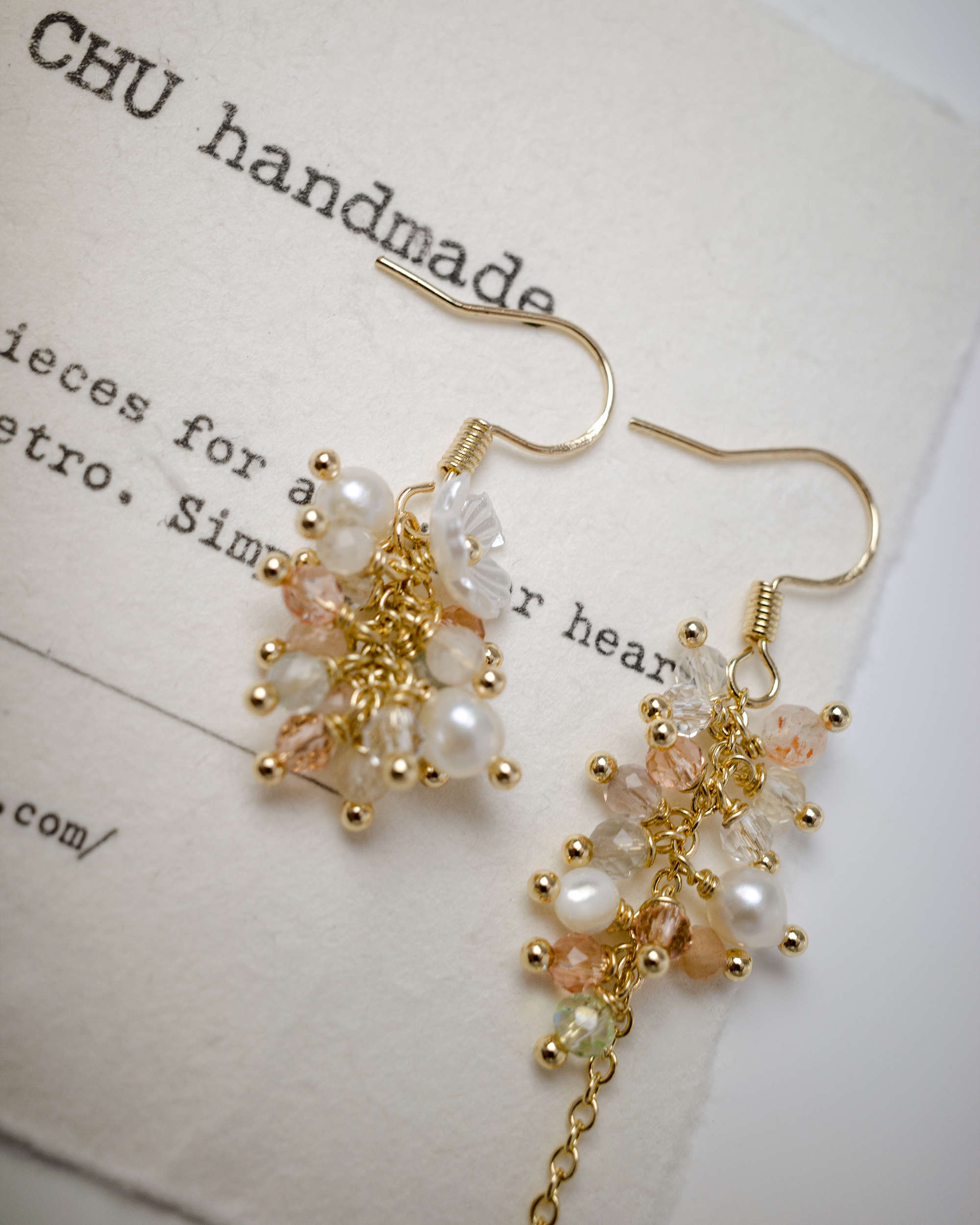 Hakuchuumu handcrafted earrings