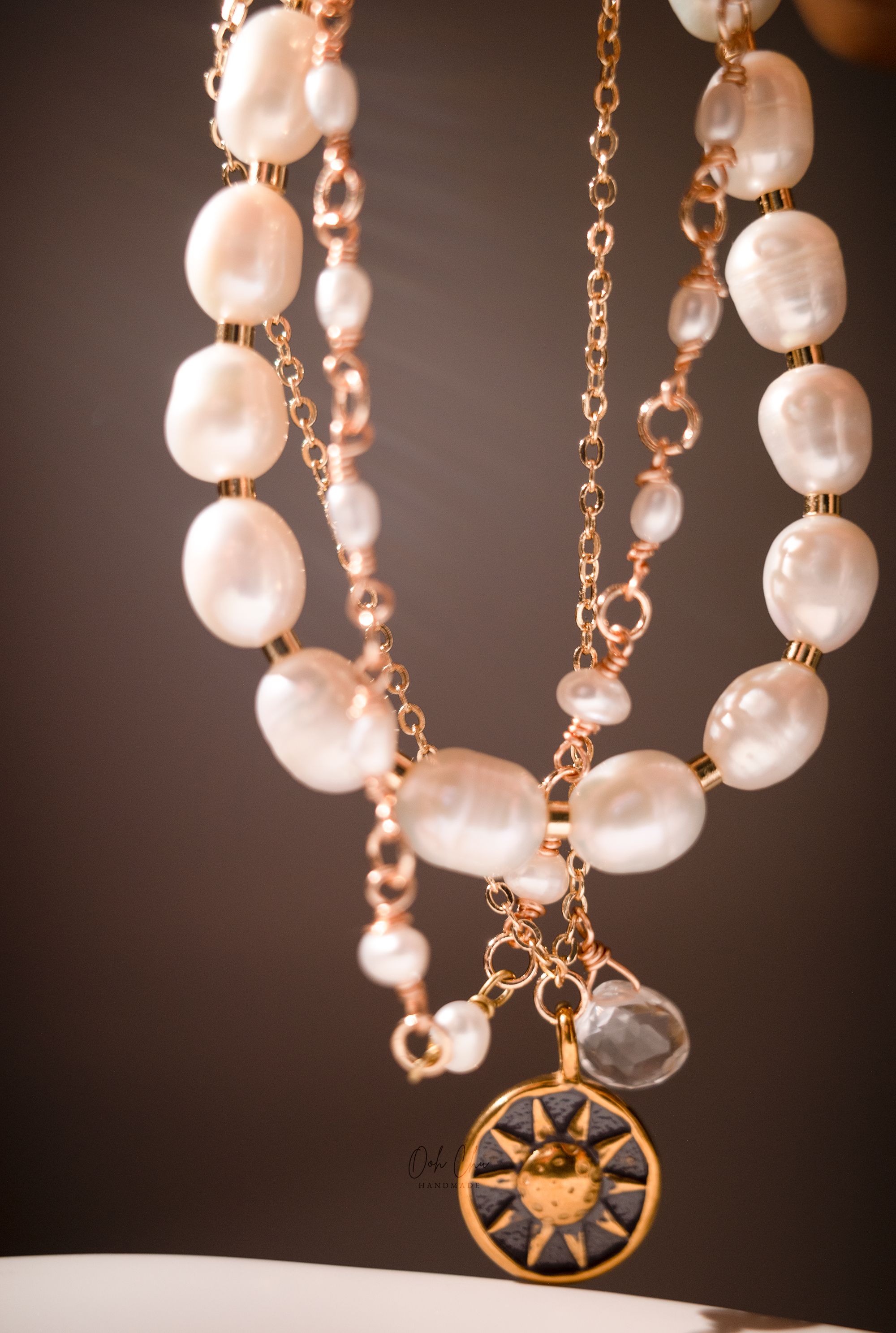 The Solar - Natural Pearl Bracelet