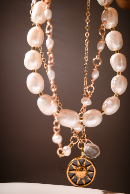 The Solar - Natural Pearl Bracelet