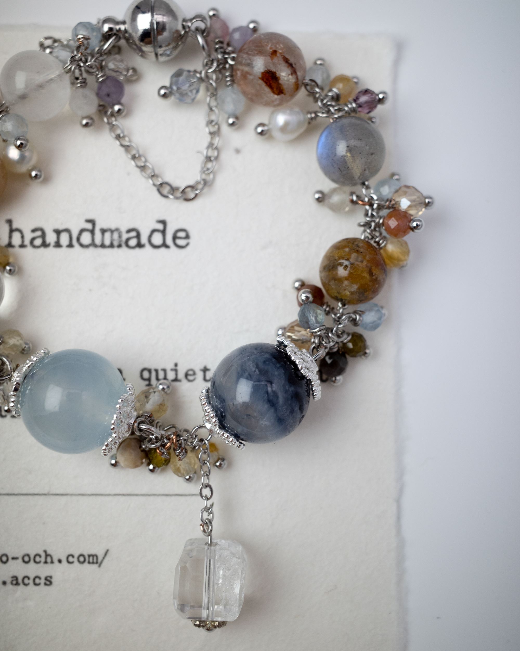 L'Heure Bleue Natural Stone Bracelet