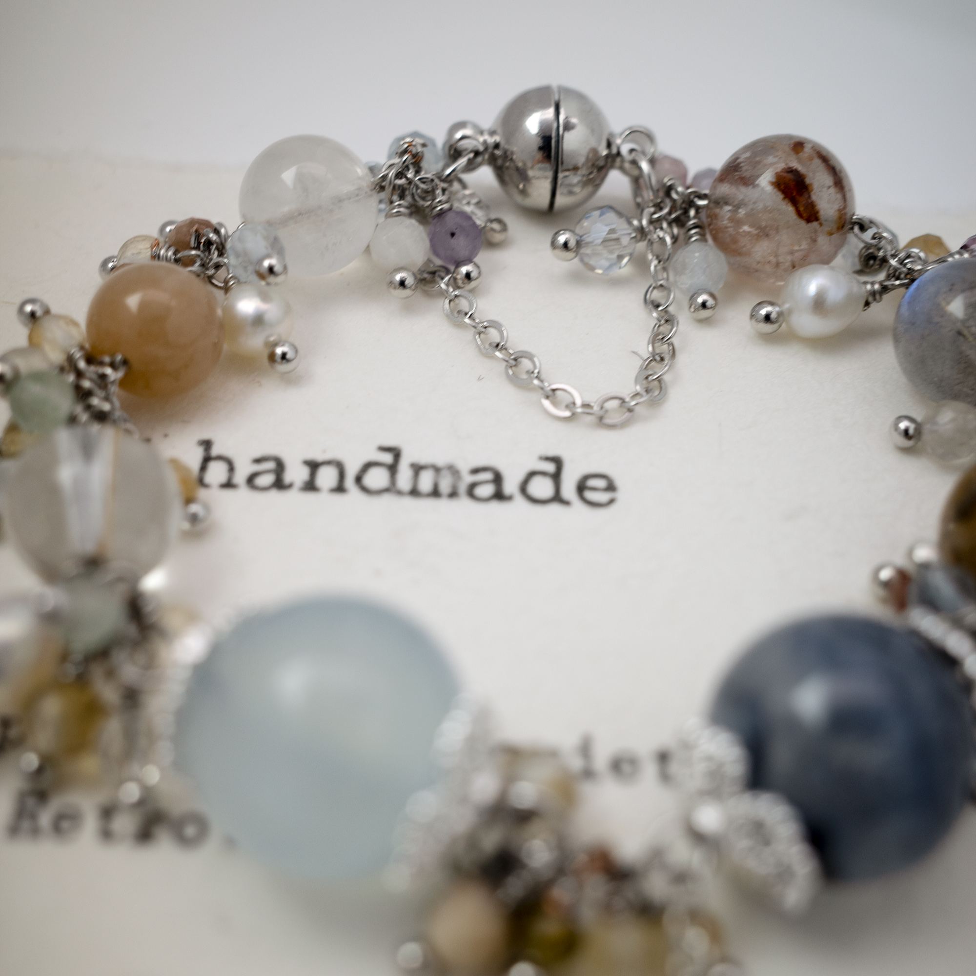 L'Heure Bleue Natural Stone Bracelet