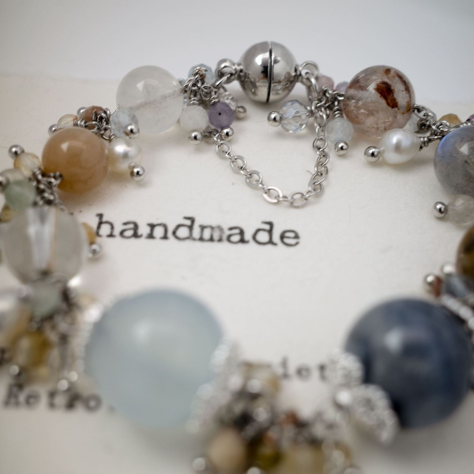 L'Heure Bleue Natural Stone Bracelet