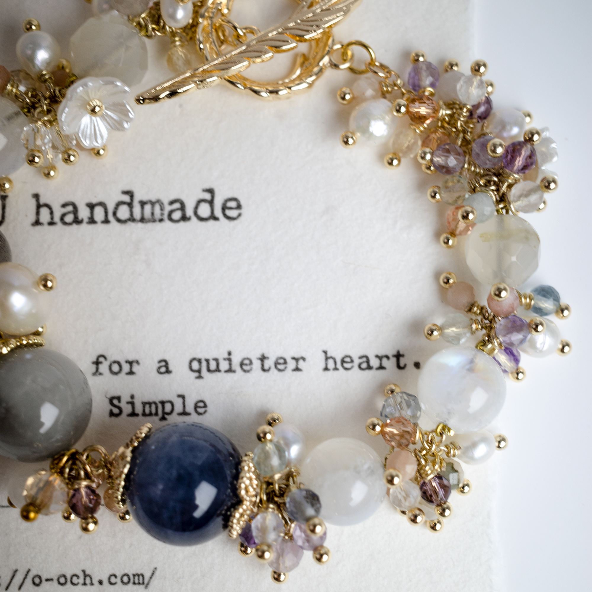 Sunset Glow Gemstone Bracelet