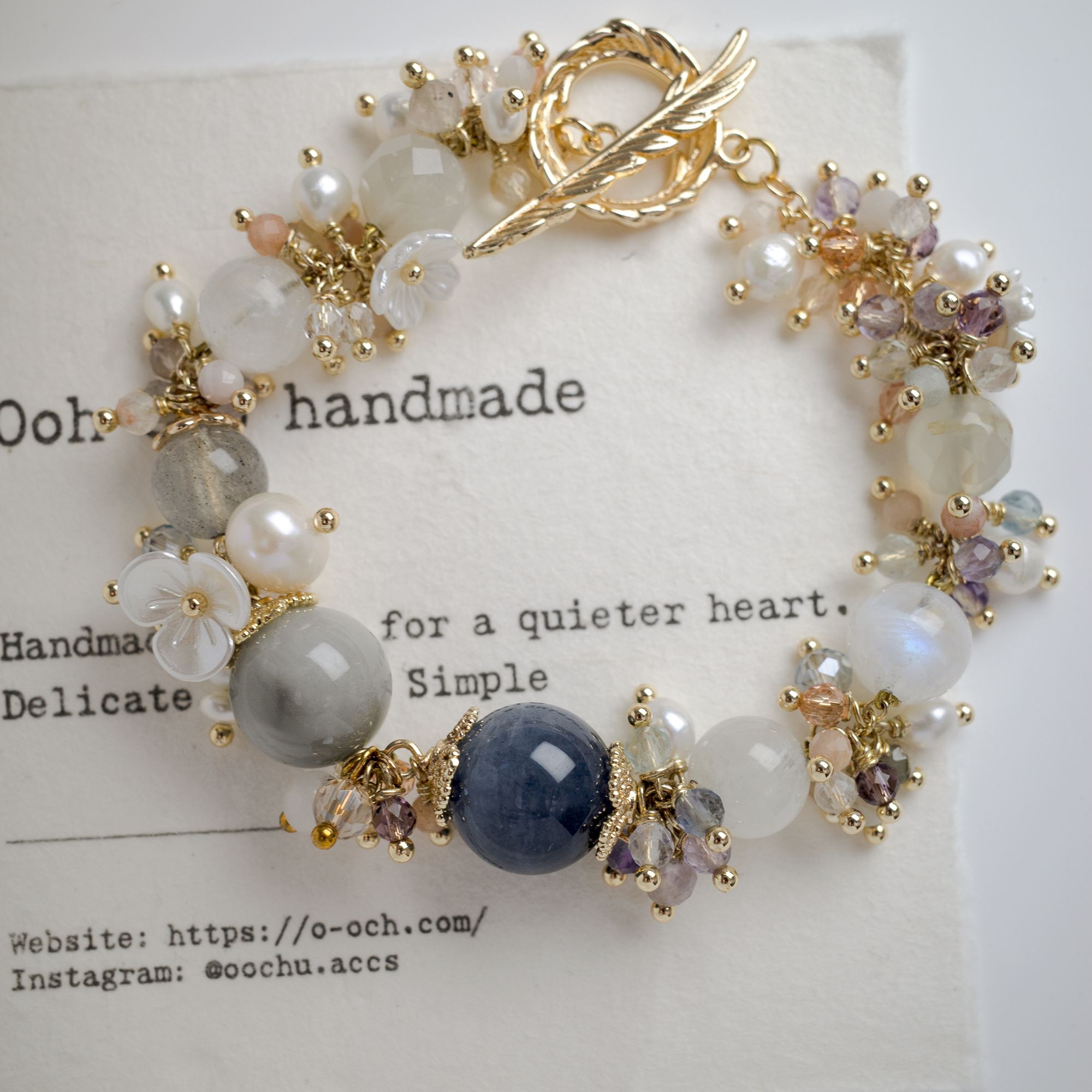 Sunset Glow Gemstone Bracelet