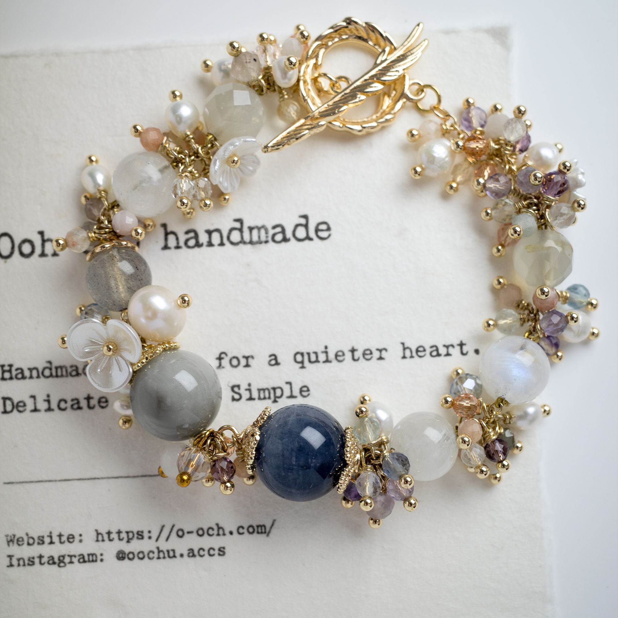 Sunset Glow Gemstone Bracelet