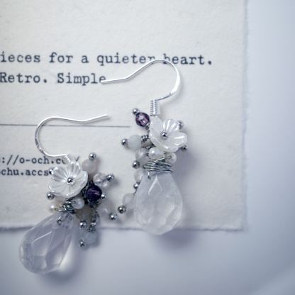 Dewy Flower earrings