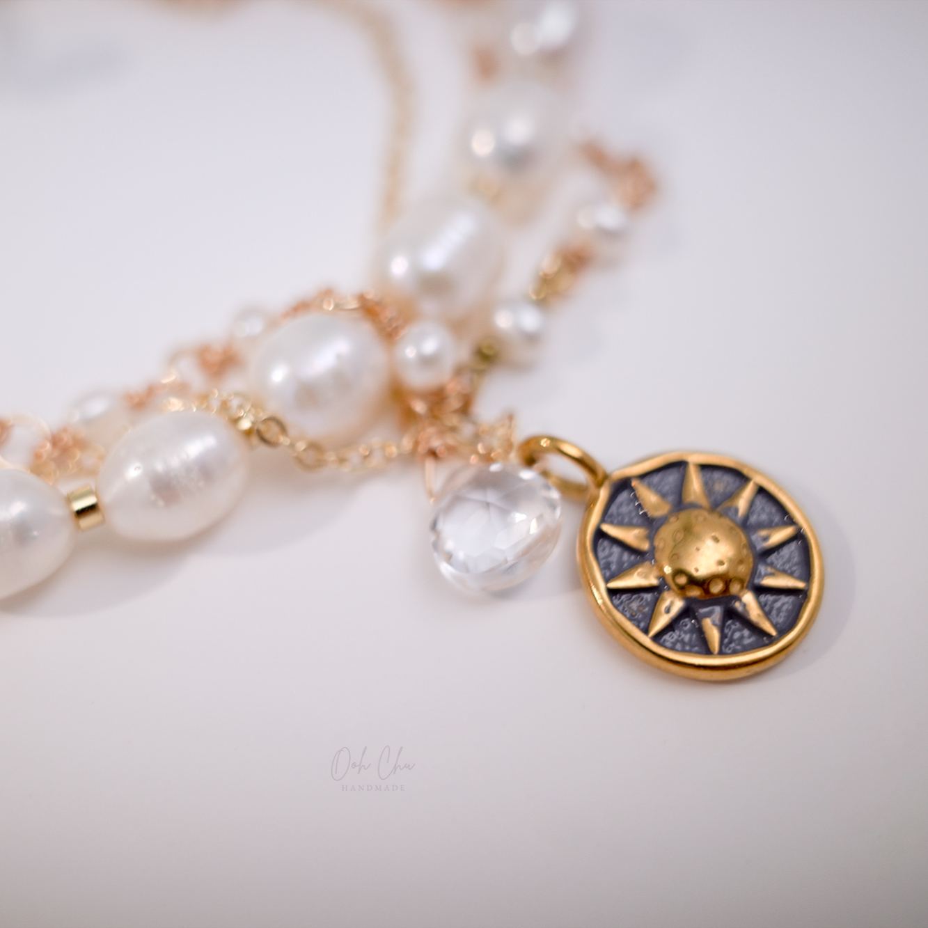 The Solar - Natural Pearl Bracelet