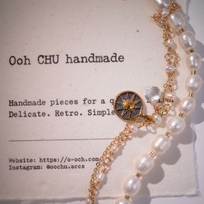The Solar - Natural Pearl Bracelet