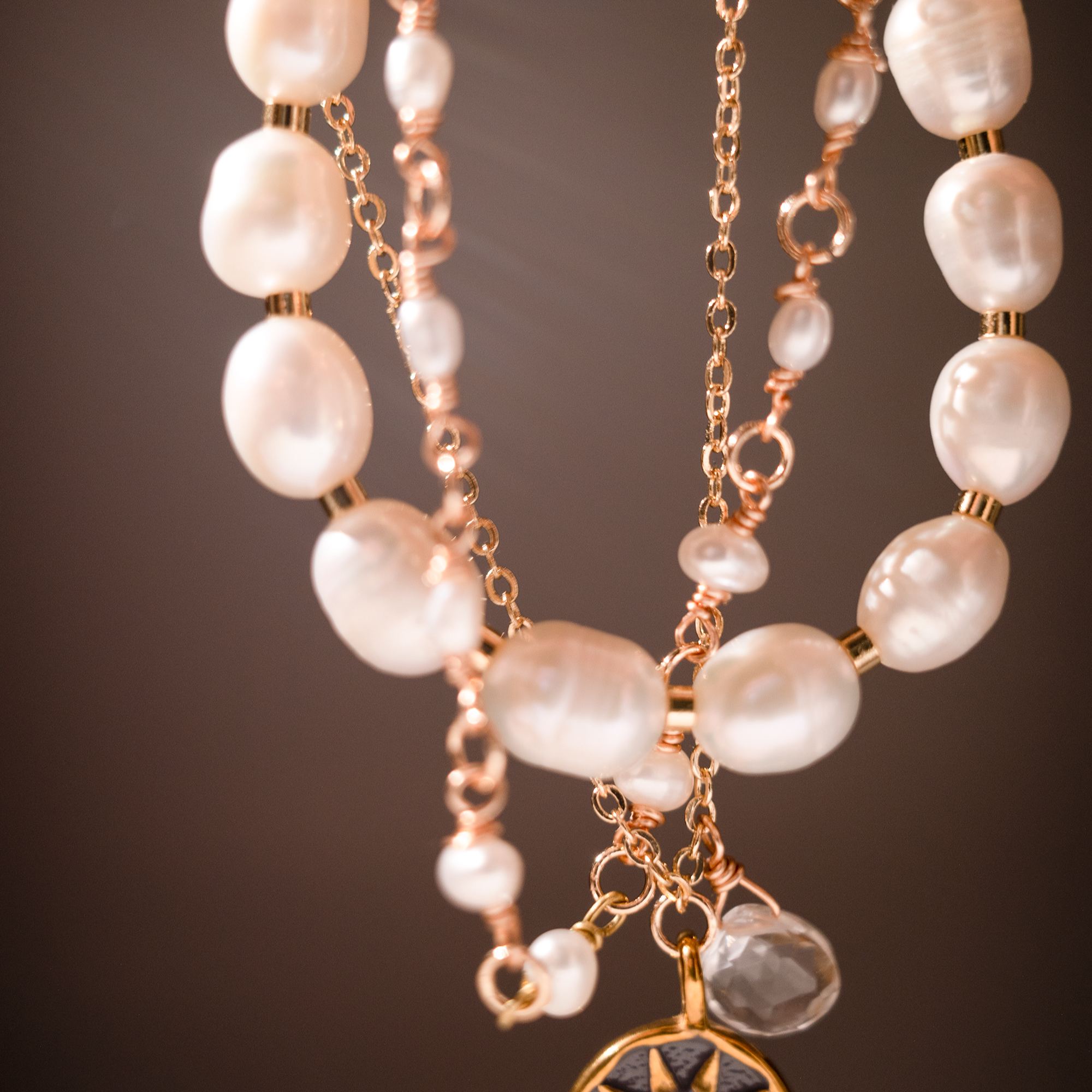 The Solar - Natural Pearl Bracelet