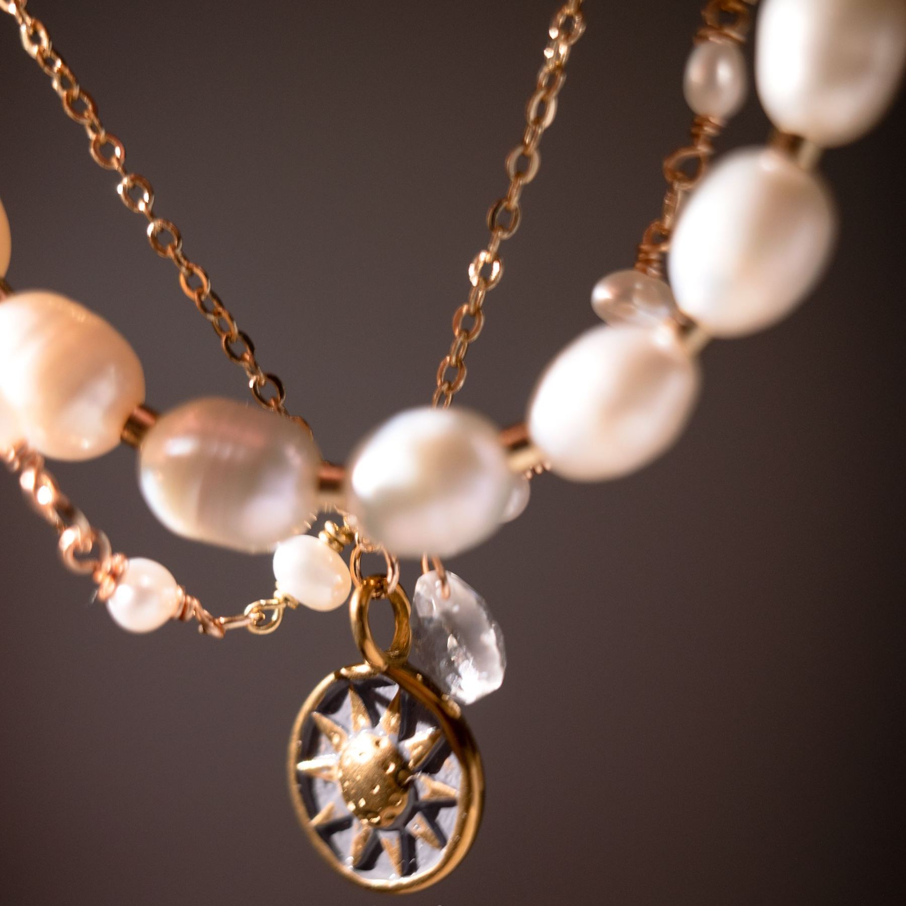 The Solar - Natural Pearl Bracelet