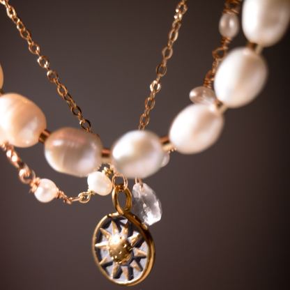 The Solar - Natural Pearl Bracelet