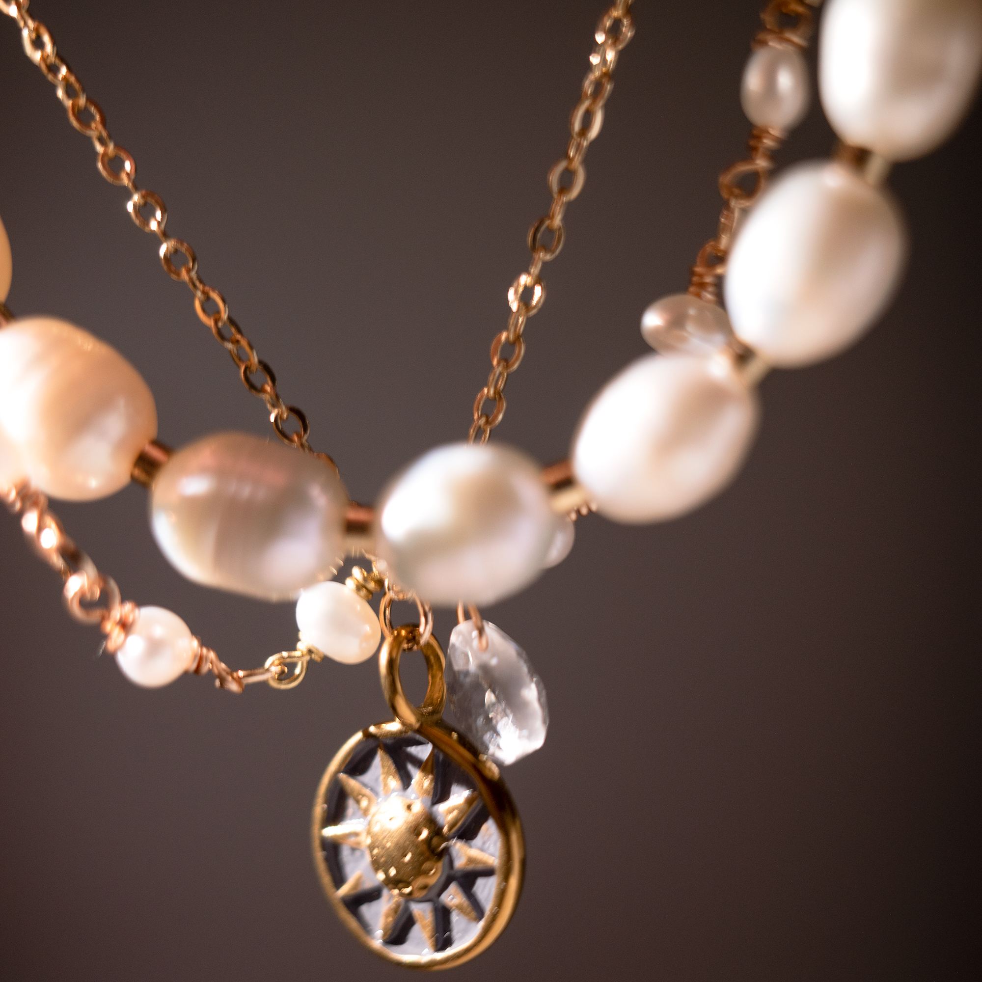 The Solar - Natural Pearl Bracelet