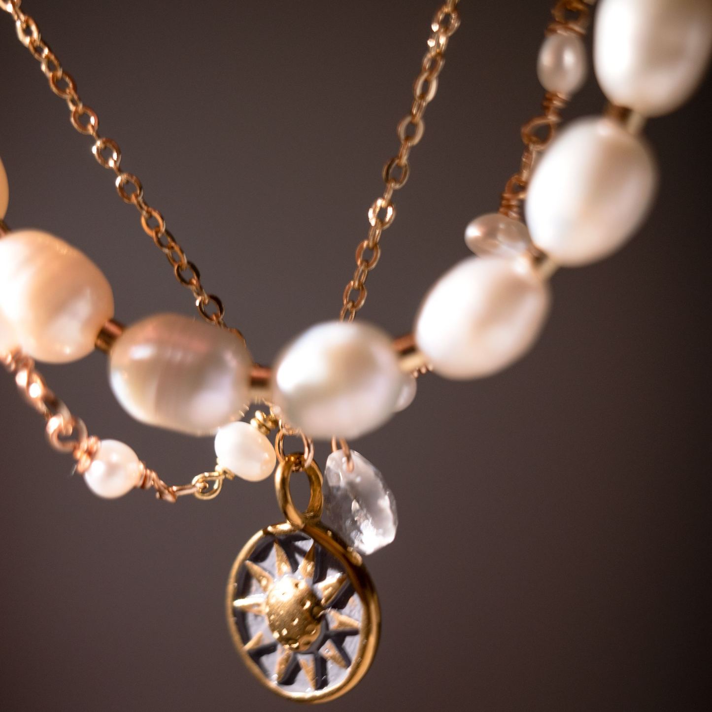 The Solar - Natural Pearl Bracelet