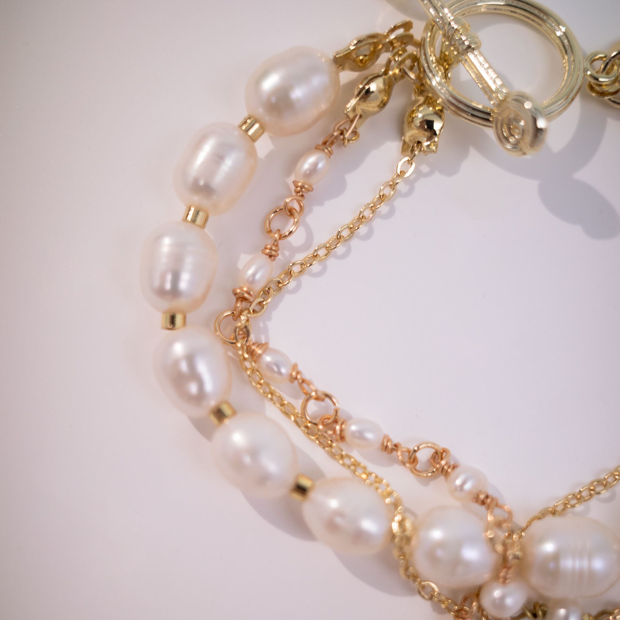 The Solar - Natural Pearl Bracelet