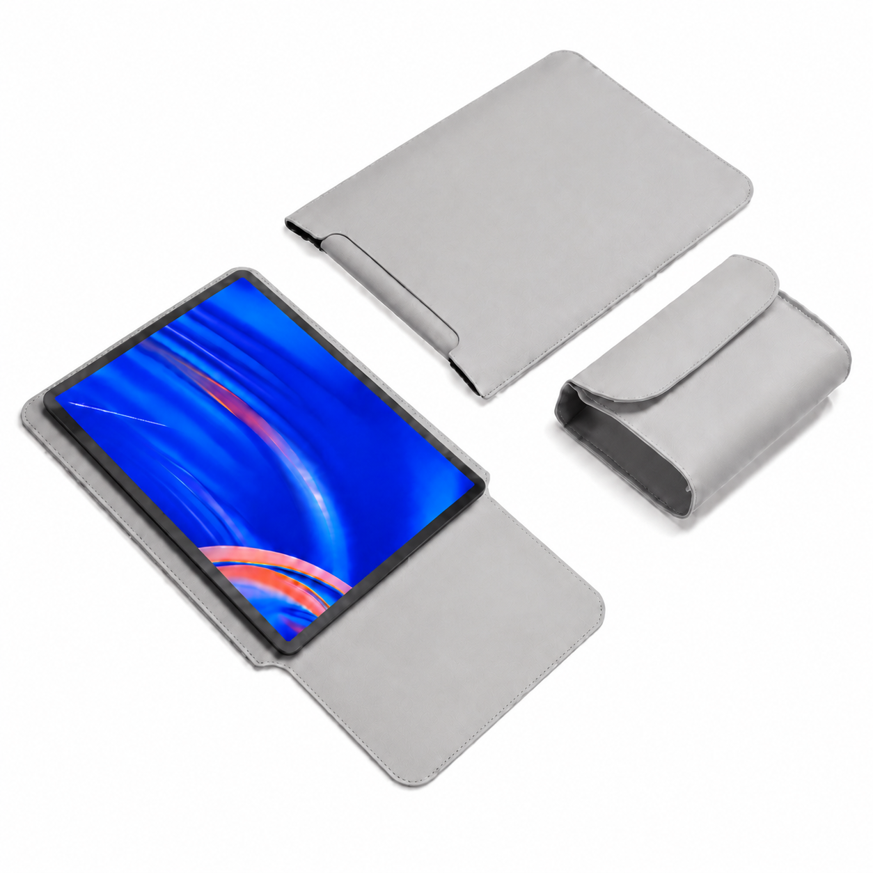 Tablet Carrying Case + Mouse Storage Pouch