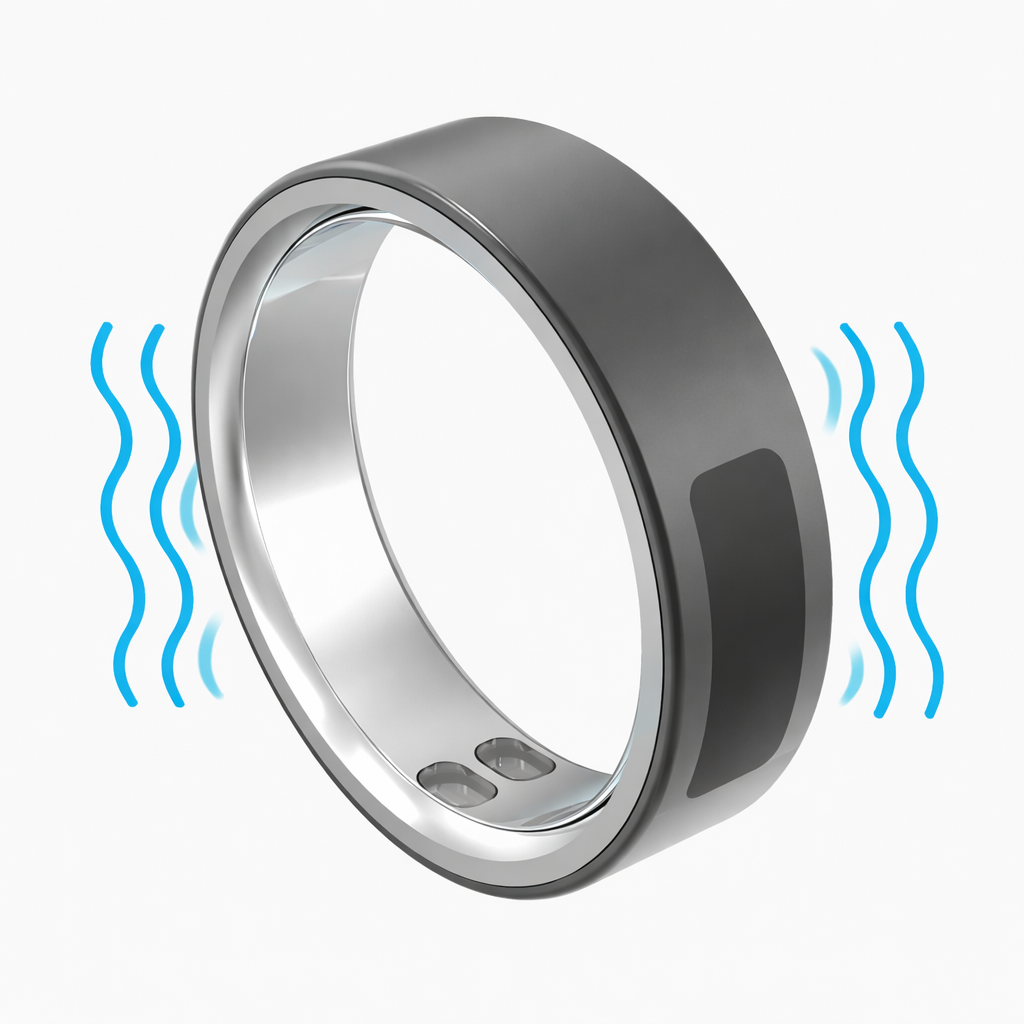 Gen 7 Vibrating Smart Ring | 4 Color Options | Size 6–13