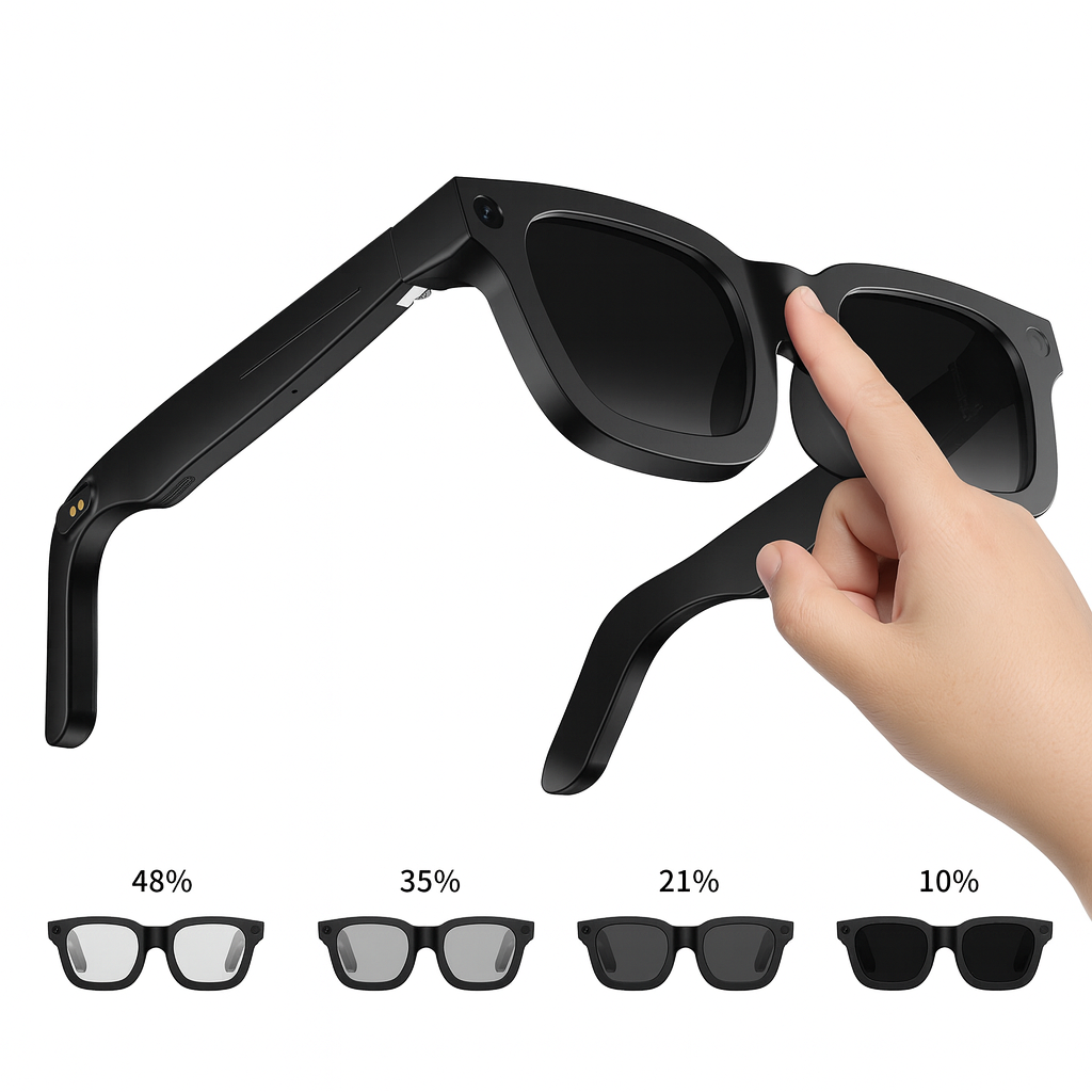 Smart AI Stabilization Glasses