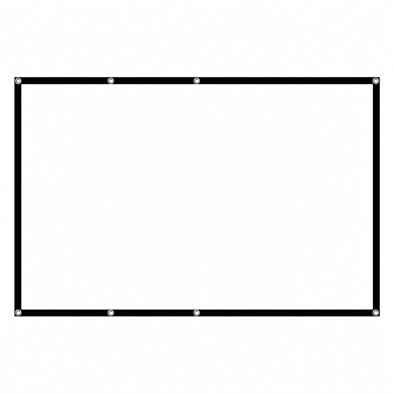Portable 100" Projector Screen