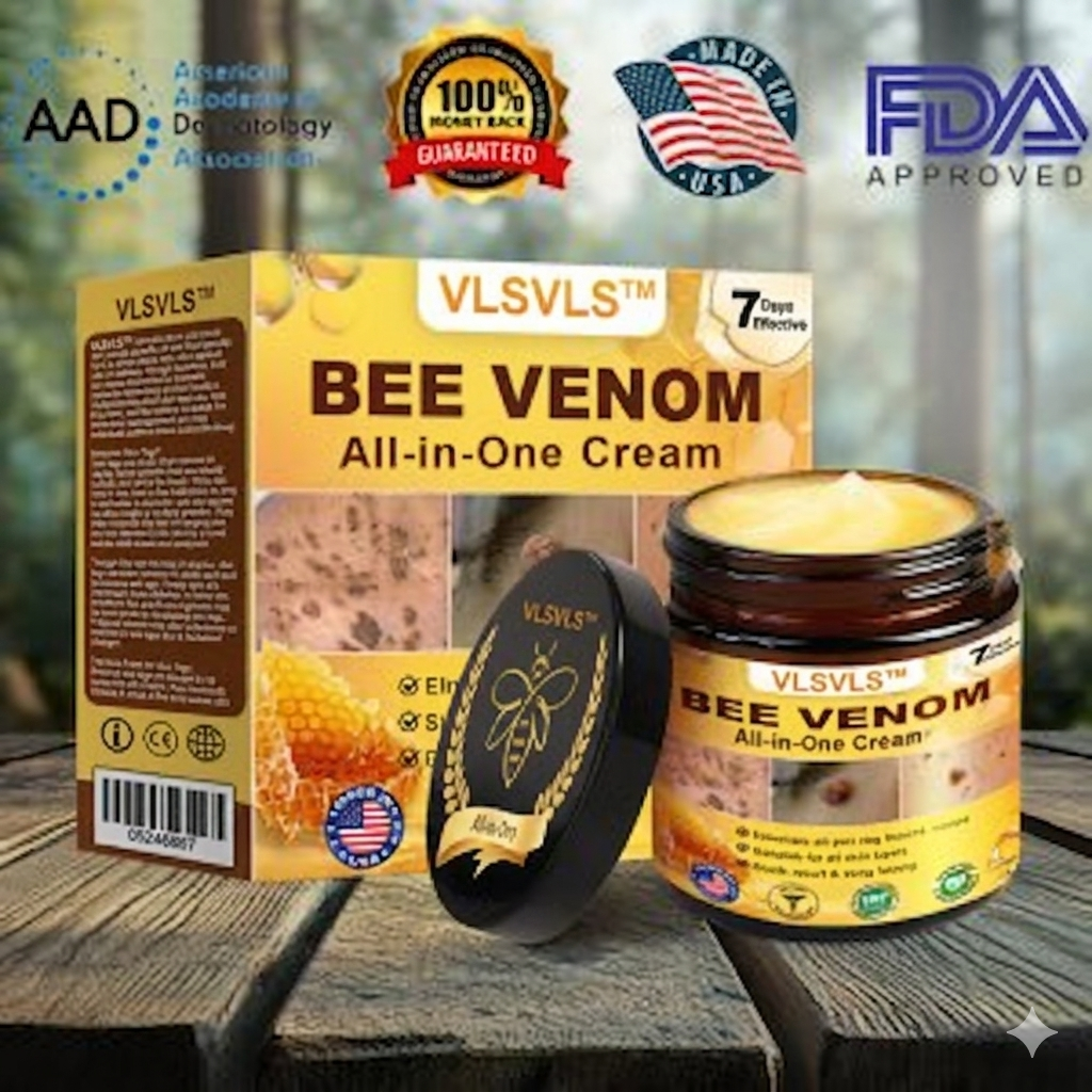 VLSVLS® 蜂毒配合マルチエフェクトクリームは、アメリカの皮膚科医によって承認されています。