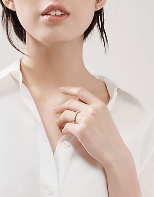リング サイズを示すモデル