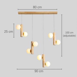 TWIG Wooden Pendant Light