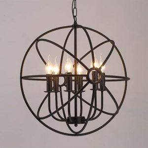 Globe Candle Chandelier