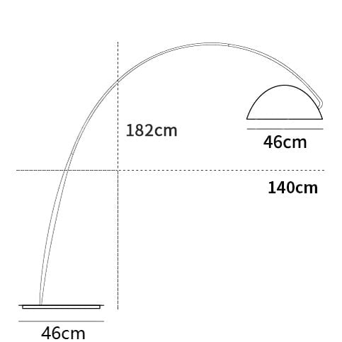 ><br></p><ul><li>Size: Dia 160cm x H 207cm / ∅ 63″ x H 81.5″</li></ul><p><img alt=