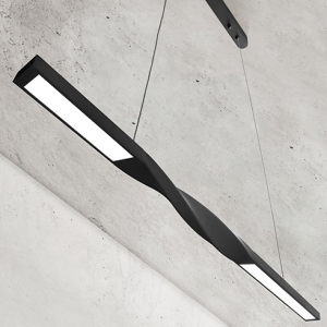 HELSKI Twisted Slim Case Pendant Light