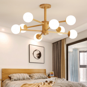 LIGN Wooden Molecular Light