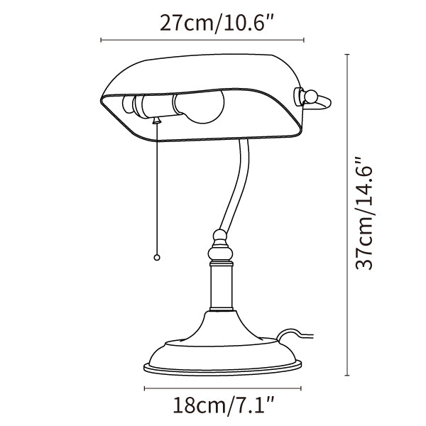 ></p><p><strong>FEATURES</strong></p><ul><li>Material:<span> Brass, Glass.</span></li><li>Finishes:<span> Brass.</span></li><li>Lampshade:<span> Green.</span></li><li>Environment: Indoor.</li><li>AC 110-240V Voltage.</li><li>In line on / off switch.</li><li>Is Bulbs Included: No.</li><li>Takes E27 or E26 base bulb.</li><li>Comes with a 150 cm / 59 inch wire with switch plug.</li><li>Certification: Compliant with North America, Australia, Europe, and Middle East Certification.<br></li></ul><p><strong>
  </div>
  <button
    class=
