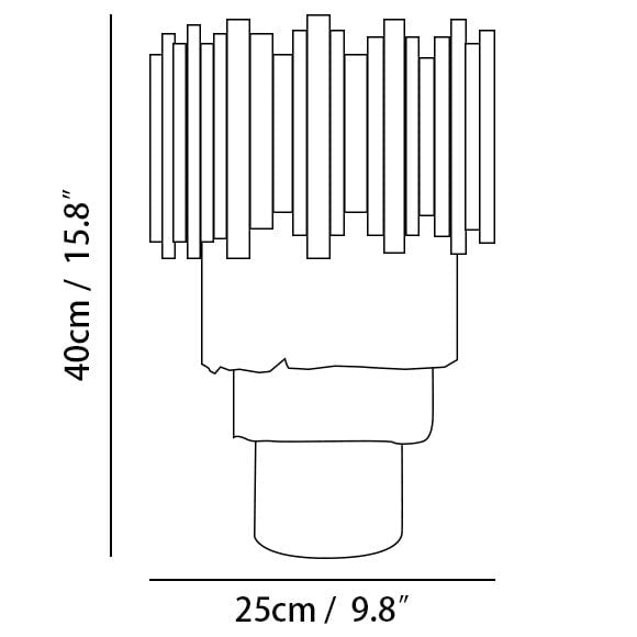 ></p><ul><li>Size: Dia 27cm x H 50cm / ∅ 10.6″ x H 19.7″</li></ul><p><img src=