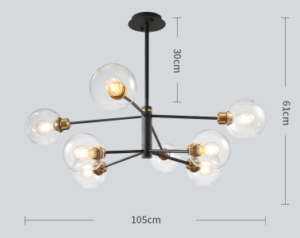 STEVA Molecular Hanging Lamp